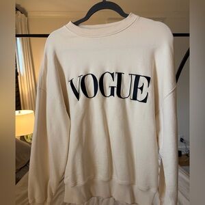 Vogue Collection Cream Pullover